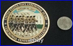 NEVER SEEN MASSIVE US Navy Ceremonial Guard White House President Challenge Coin