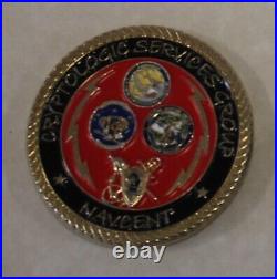 NSA Cryptologic Services Group Bahrain NAVCENT SIGINT Navy Challenge Coin