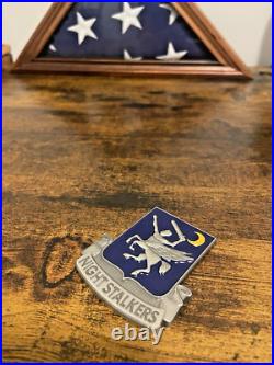 NSDQ- US Army 160th SOAR Special Operations Aviation Regiment Command Team Coin
