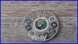 NSWC Naval Special Warfare Command SEALS USN In Chiefs We Trust Challenge Coin