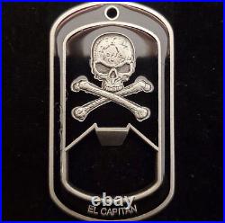 NSW Navy Challenge Coin Seal Team 3 Blackbeard's Pirate Flag Possible NSW-3 Coin