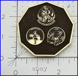 NSW SEAL Team 3 Challenge Coin 2.75 Horsemen Brotherhood ST3 Trident RARE NSWG