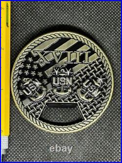 NSW Team XVII 18 Eighteen Chiefs Mess CPO Navy Seal Challenge Coin