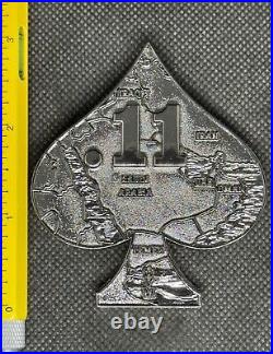 NSW USN Navy Coastal Riverine Group Two CRG-2 Snakebite Bahrain Challenge Coin
