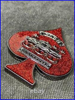 NSW USN Navy Coastal Riverine Group Two CRG-2 Snakebite Bahrain Challenge Coin