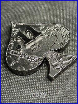 NSW USN Navy Coastal Riverine Group Two CRG-2 Snakebite Bahrain Challenge Coin