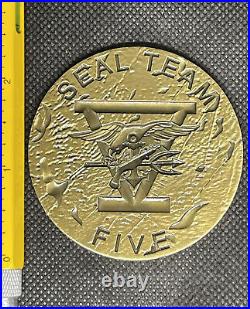 NSW USN Navy Seal Team 5 Joint Response Force 2019 Plank Owner Challenge Coin
