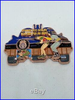 NYPD Challenge Coin Espo BATMAN non navy cpo chief jack maple msg ONLY 12 MADE