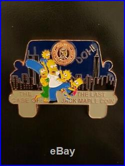 NYPD Challenge Coin Maple SIMPSONS navy cpo chief Jack espo msg ONLY 12 MADE