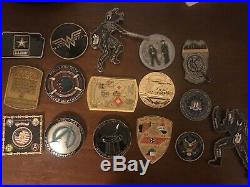 NYPD Navy CPO Mess Military Police Challenge Coins Lot