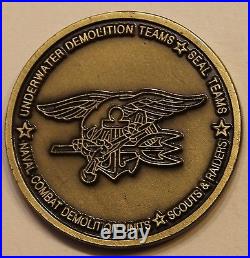 Naked Warrior UDT-SEAL Museum Ft Pierce, FL Navy Challenge Coin