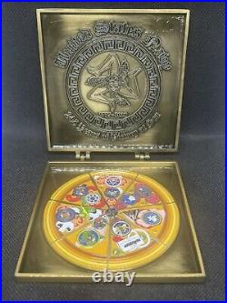 Naval Air Station Sigonella Italy 2020 245th Navy Birthday Pizza Challenge Coin