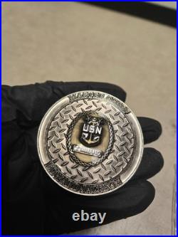 Naval Reactors Master Chief USN Edward Jackson Challenge Coin RARE