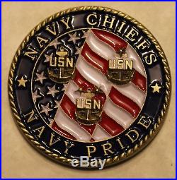 Naval Security Group Activity San Diego Chief's Navy Challenge Coin / SEAL / NSA