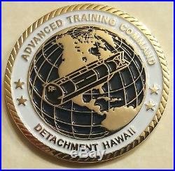 Naval Special Warfare Advance Training CMD DET Hawaii SEALs Navy Challenge Coin