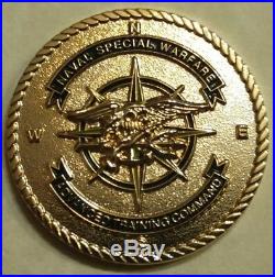 Naval Special Warfare Advance Training CMD DET Hawaii SEALs Navy Challenge Coin