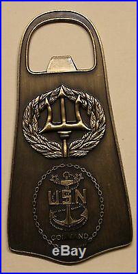 Naval Special Warfare Advance Training Command SEAL Flipper Navy Challenge Coin