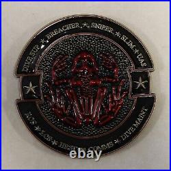 Naval Special Warfare Advanced Training Command Frogman Navy SEAL Challenge Coin