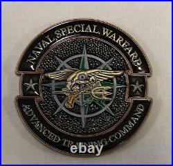 Naval Special Warfare Advanced Training Command Frogman Navy SEAL Challenge Coin