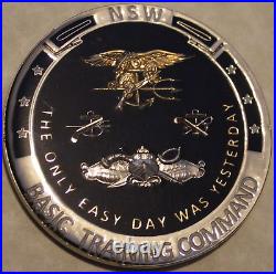 Naval Special Warfare Basic Training Command Navy Challenge Coin / SEAL / SWCC