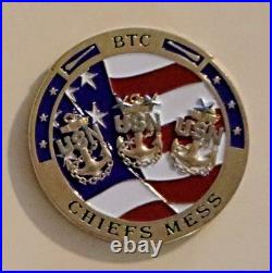 Naval Special Warfare Basic Training Command Navy Challenge Coin / SEAL / SWCC