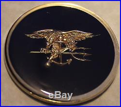 Naval Special Warfare Basic Training Command Navy Challenge Coin / SEAL / SWCC