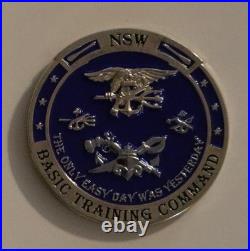 Naval Special Warfare Basic Training Command Navy Challenge Coin / SEAL / SWCC