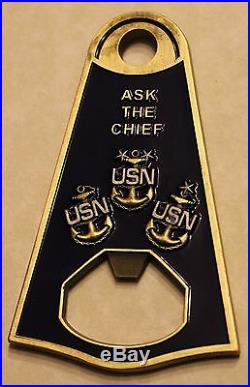 Naval Special Warfare Basic Training Command SEAL SWCC Navy Chief Challenge Coin