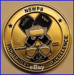 Naval Special Warfare Center DET Great Lakes SEALS SWCC EOD Navy Challenge Coin