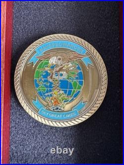 Naval Special Warfare Center DET Great Lakes SEALS SWCC EOD Navy Challenge Coin