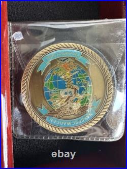 Naval Special Warfare Center DET Great Lakes SEALS SWCC EOD Navy Challenge Coin