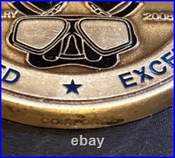 Naval Special Warfare Center DET Great Lakes SEALS SWCC EOD Navy Challenge Coin