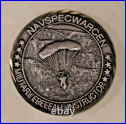 Naval Special Warfare Center Freefall Instructor Navy SEAL Challenge Coin