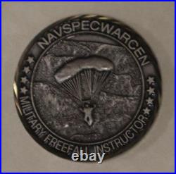 Naval Special Warfare Center Freefall Instructor Navy SEAL Challenge Coin