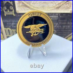Naval Special Warfare Center Navy Challenge Coin / QUIET PROFESSIONALS & Forces