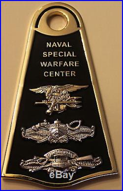 Naval Special Warfare Center Navy Chief's Mess Challenge Coin / Forces / SEALs