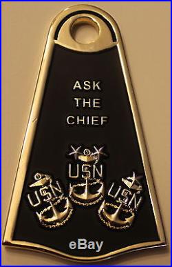Naval Special Warfare Center Navy Chief's Mess Challenge Coin / Forces / SEALs