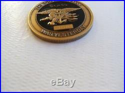 Naval Special Warfare Center SEAL BUDS Class #308 Navy Challenge Coin