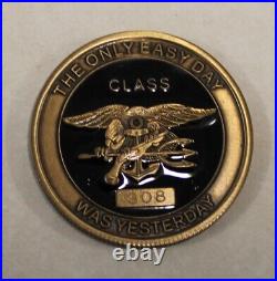 Naval Special Warfare Center SEAL BUDS Class #308 Navy Challenge Coin / Forces