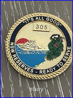 Naval Special Warfare Challenge Coin OST-2 #305 Navy SEAL Special Ops Rare