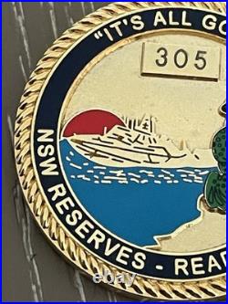 Naval Special Warfare Challenge Coin OST-2 #305 Navy SEAL Special Ops Rare