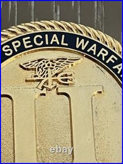 Naval Special Warfare Challenge Coin OST-2 #305 Navy SEAL Special Ops Rare