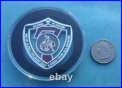 Naval Special Warfare Challenge Coin Seal Team 7 (st-7) Alpha Platoon