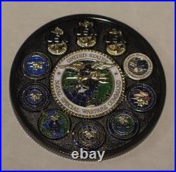 Naval Special Warfare Command Chiefs Mess Navy Challenge Coin / SEAL / SWCC