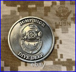 Naval Special Warfare DEVGRU Navy Seal Team 6 Diver COIN NSW non chief cpo RARE