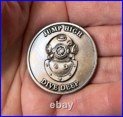 Naval Special Warfare DEVGRU Navy Seal Team 6 Diver COIN NSW non chief cpo RARE