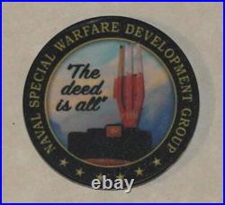 Naval Special Warfare DEVGRU SEAL Team 6 Chief Navy Challenge Coin / Poker Chip