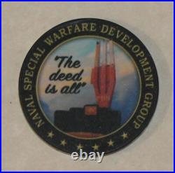 Naval Special Warfare DEVGRU SEAL Team 6 Chief Navy Challenge Coin / Poker Chip