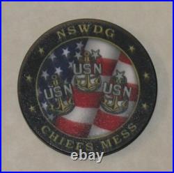 Naval Special Warfare DEVGRU SEAL Team 6 Chief Navy Challenge Coin / Poker Chip