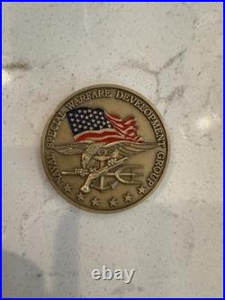 Naval Special Warfare Development Group DECGRU SEAL Team Navy Challenge Coin 2